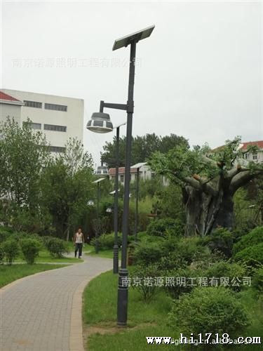 南京LED太阳能庭院灯生产厂家,高质,保7个阴雨天，免维护