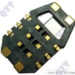 供应菱形SIM卡座，耳扣式，SIM CARD，6PIN，卡座