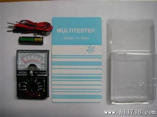 厂家供应 批发 指针式 万用表 电压表电流表 袖珍万用表 YX-1000A