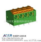 弹簧式压扣式PCB直插式端子5.0mm间距 带UL