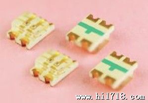 LED1206红翠绿双色发光二管