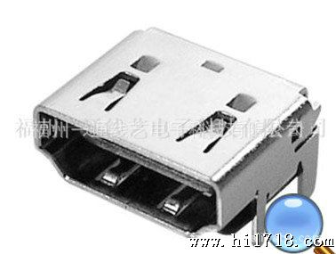 现货供应 MINI-HDMI-19P-F-SMT 板端连接器