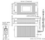 供应SINPRO,SPU131-105,130W 桌面型开关电源适配器（能源之星）