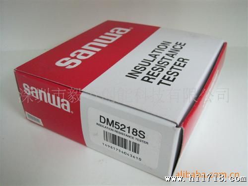 DM5218S 日本三和 | SANWA 指针式缘电阻计 dm5218s