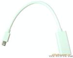 mini dp to hdmi苹果连接线 mini display port to hdmi黑白两色