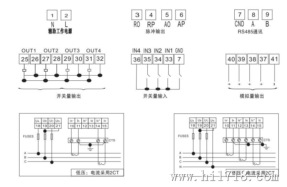 ]多功能液晶接线图