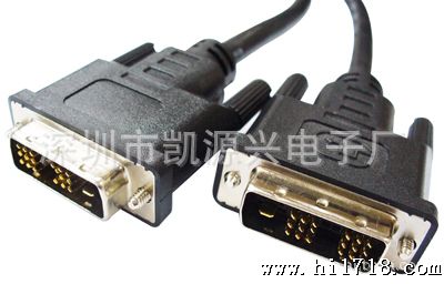 厂家供应DVI CABLE连接线 DVI18+1M/M