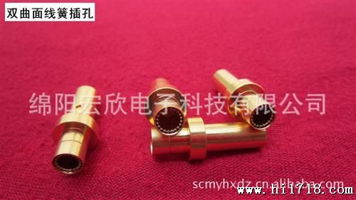 高端连接器中的普通线簧插孔