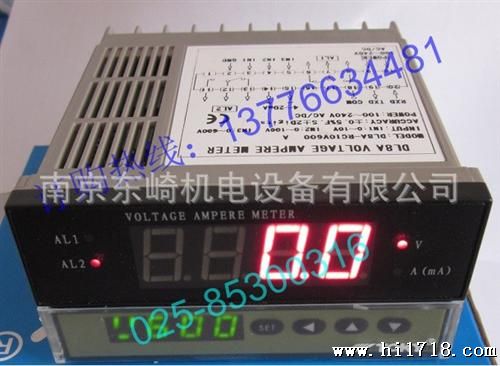 现货东崎TOKY DL8A-RC10V600 交直流通用 上下限报警 电压表