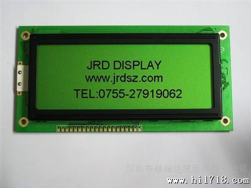 供应JRD192*64供应扫描仪液晶显示模组
