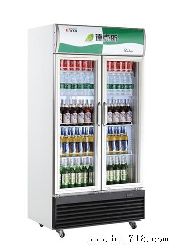 现货销售 耐用LG-400F真风冷达克斯立式平冷柜 商用冷柜