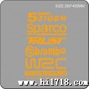 标题:雕刻贴纸sparco-黄色 内容: 上传日期:2010-06-08