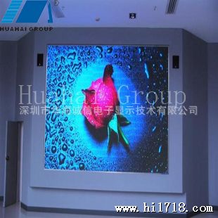 深圳华海厂家批发供应室内LED全彩显示屏P6（图）