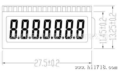 7位通用型LCD: M2156