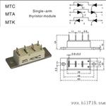 单臂全控整流模块MTC15-16 封装 原理 普通硅 浙江固驰