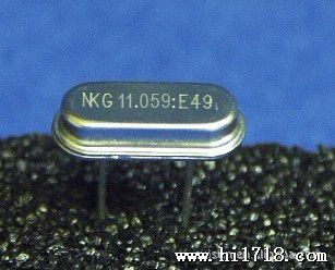 NKG晶振01-CR1-02-11M059-.059MHz,22pF,&plun;30ppm