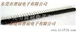 2.54单排圆孔IC插座 LED灯条插座 软灯条连接器