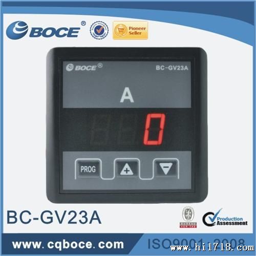 【】交流数显电流表,交流数字电流表,BC-GV23A,72*72mm