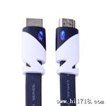 威迅hdmi扁线 高清线 hdmi线 1.4 3d 电脑连接线  1.5米