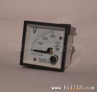 宁波日金仪表，厂家直供优质99T1，48*48指针式交流电流表电压表