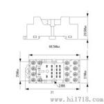 FS 4CO魏德米勒继电器底座