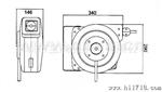 供应10-20米22V自动回收电缆收线盘