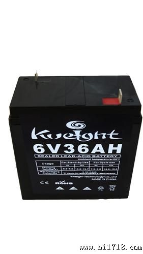 生产铅酸蓄电池6v36ah