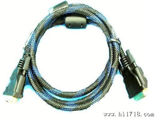 DVI线 DVI-D连接线 镀金头 带编制网 高清线1.5米 3米 5米 10米