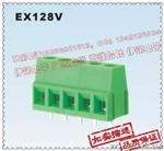 伊讯接线端子128V 欧式 螺钉式 5.0MM间距可拼接绿铁