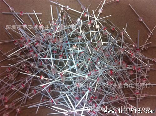 LED发光二管 小蝴蝶高亮翠绿 绿色 原装