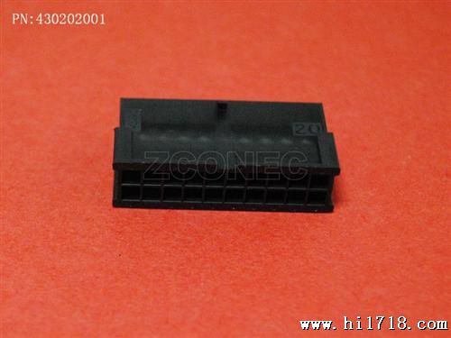 莫仕电源接器molex,43020-2001现货3.0mm间距接插件