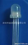 供应5MM透明胶体全彩LED(方片生产）