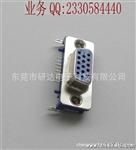 SLIM 15PIN母座前八后七 排距1.5MM插板式 插头插座连接器