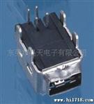 1394 4P 90度插板母座,1394系列连接器