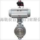 D673H气动硬密封蝶阀 D673H-16C DN100
