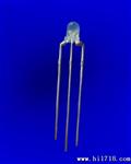 供应LED系列3mm红蓝双色雾状共阴三只脚直插式发光二管