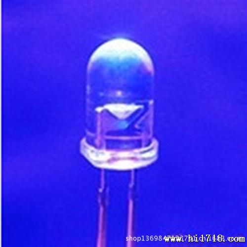 led灯珠厂家 5mm红蓝双色无灯亮 发光二管产品