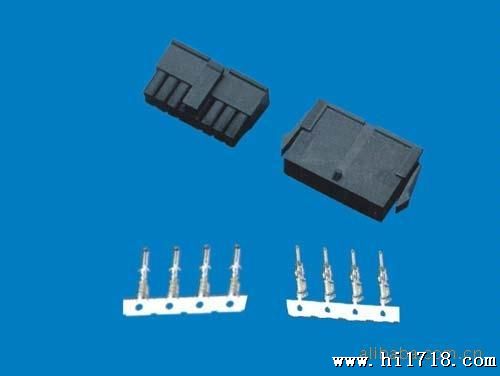 3.0mm对接连接器（单排和双排）2*4位黑色胶壳