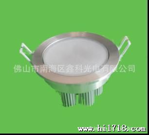 厂家生产  大功率铝合金LED天花灯，高亮度led筒灯