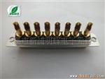 高电流8W8插座 8芯插头 D-SUB大电流连接器 
