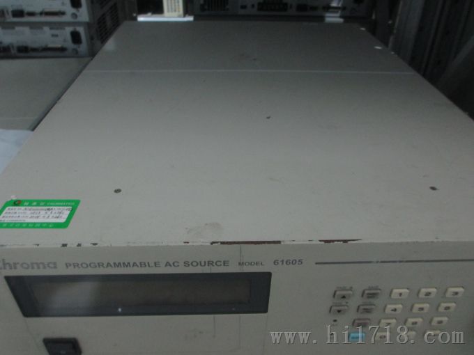 出售二手台湾致茂 Chroma61605 AC电源