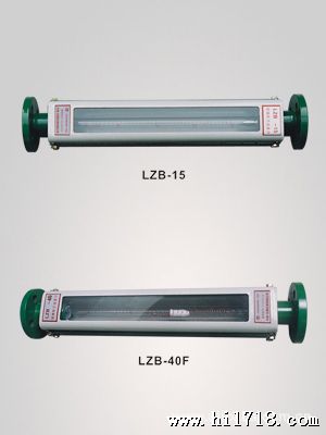 【红旗】LZB-10常规玻璃转子流量计 液体 6-60升/时