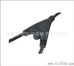 【美标新标准插头】供应美标带三通Y型电线三电源插头