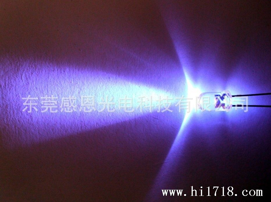 紫色发光二极管
