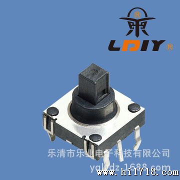 (乐业电子)供应五向开关插件，插件式五向轻触开关