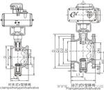 气动V型切断球阀ZSHV