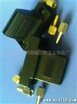 供应DB15P一体式排线壳含4-40#六角螺母