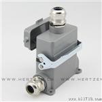 『』重载连接器HDC-HA-016  16芯 工业插座 矩形插座