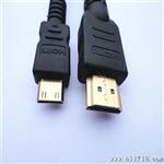 hdmi电脑连接线  迷你HDMI  大对小