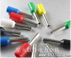 『』管型欲缘铜连接器冷压接线端子头 VE型